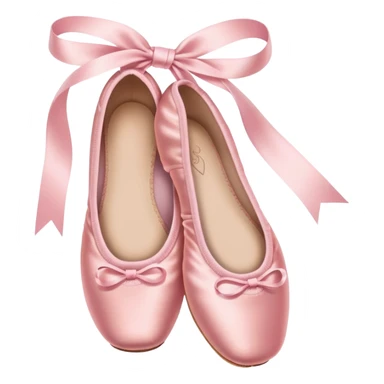 pink ballet shoes  sticker