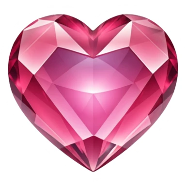 Coração de cristal sticker