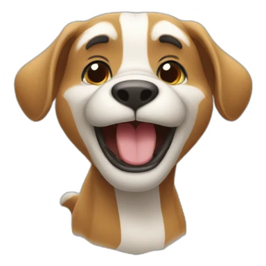 Animal qui fait un doigt donneur sticker