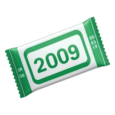 lotery ticket sticker