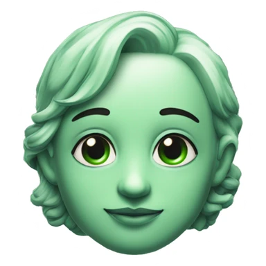 Fine Line de figura de maquina de tatuar en linea verde con fondo negro sticker