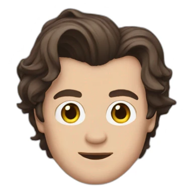 Harry styles chauve sticker
