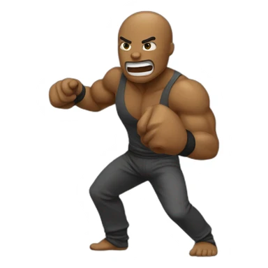 somebody fighting sticker