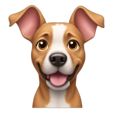 dog-with-pig-ears sticker