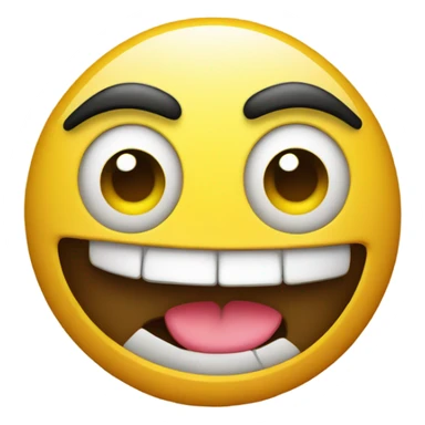 emoji making a smug “i told you so” smirk sticker