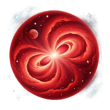 space in base red color   sticker