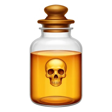 embalming fluid elixir jar sticker