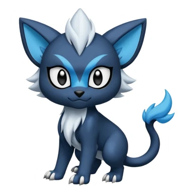 Luxray-Absol-Dewott-fusion sticker
