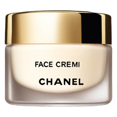 Chanel face cream sticker
