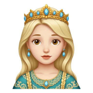 Une fille qui porte une feullara  sticker