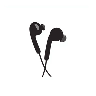 Apple wired EarPods with microphone and remote control sticker