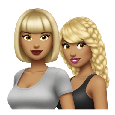 Taylor swift & Nicki Minaj  sticker