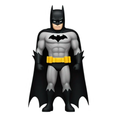 Batman standing position sticker