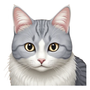 Милый котик в таможенной форме сидит за компьютером и готовит доклад sticker