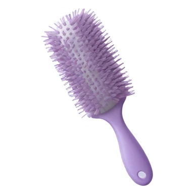 hairbrush lila  sticker