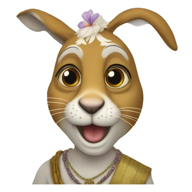 Hare Krishna  sticker