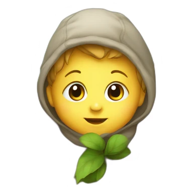 baby on tree sticker