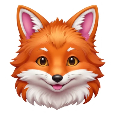 Renard mignon sticker