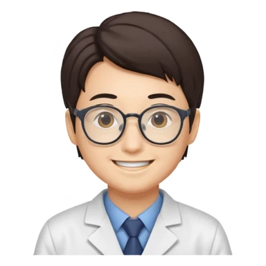 japanese scientist sticker