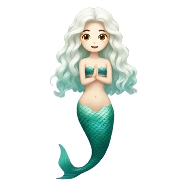 mermaid of Korea sticker