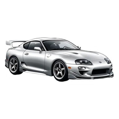 Toyota Supra MK4 car sticker