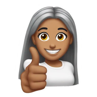 Ariana grande thumbs up sticker
