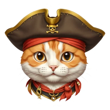 pirate cats sticker