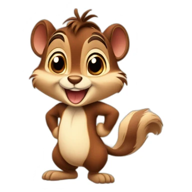 chip dale sticker