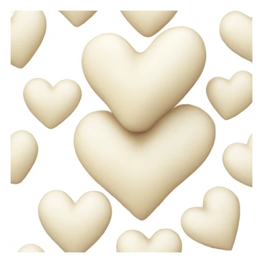 vanilla heart sticker