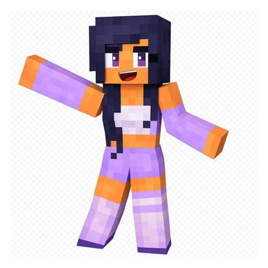 Extract the character from the background, including the clothes and accessories they are wearing, and place on a transparent background. Keep the original style and appearance exactly the same. sticker