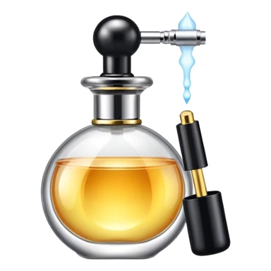 Créame un emogi con el perfume q aparese en los regalos de tiktok sticker