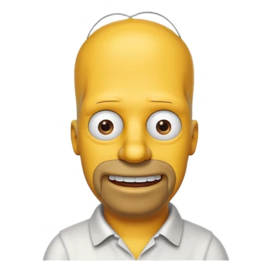 Homer simpson sticker