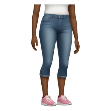 woman upper legs sticker