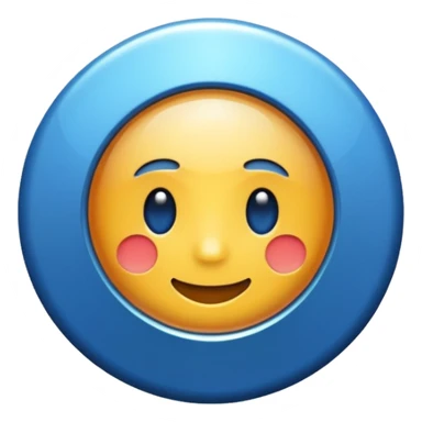 Badge bleus fb sticker