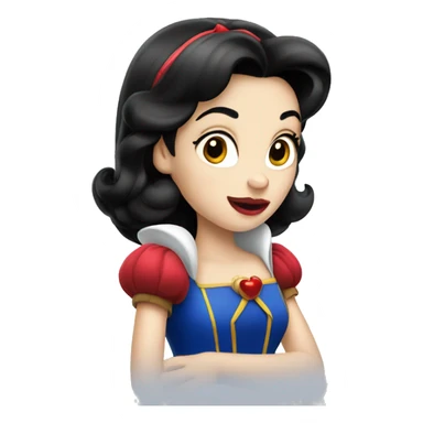 snow white sticker