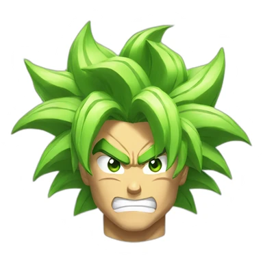 Broly  sticker