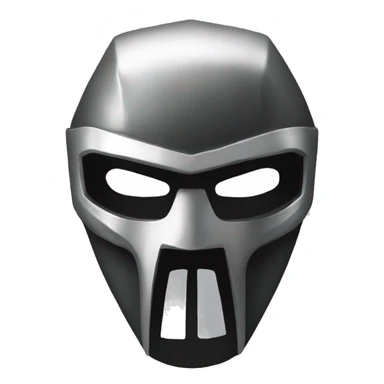 MF DOOM mask sticker