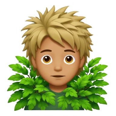 Bobby in bush  sticker