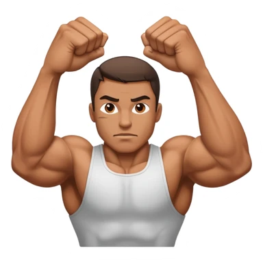 demonstration of the human strength that God gives sticker