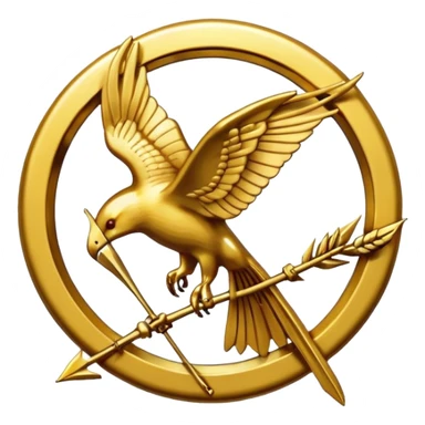 Mockingjay Pin  from The Hunger Games sticker