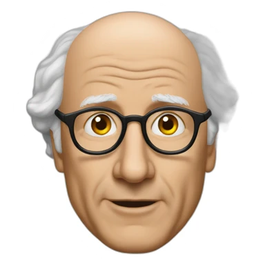larry david emoji sticker