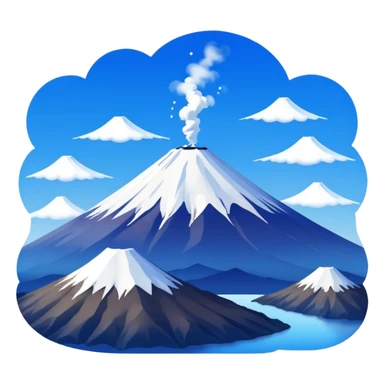 Mount Fuji sticker