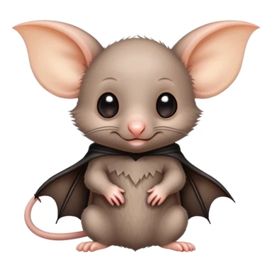 Arsène la souris de baby bat’ sticker