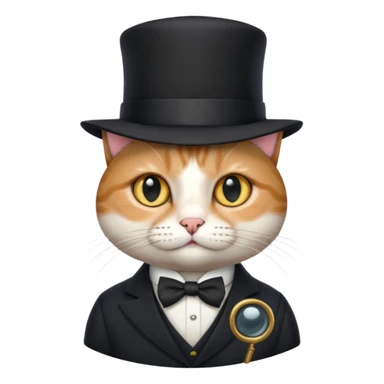 cat spy sticker