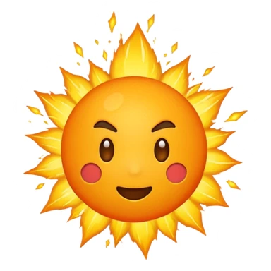 I want to represent this text with an emoji:
Third explosiveness.
Its combinations, posture, and timing make it different from the rest. sticker