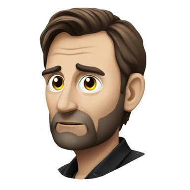Crowley by David Tennant  sticker