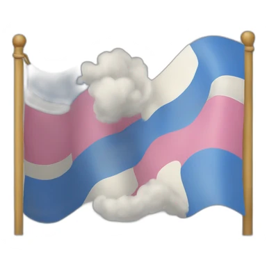 transgender serbia flag sticker