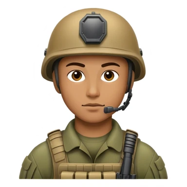 modern special force soldier sticker