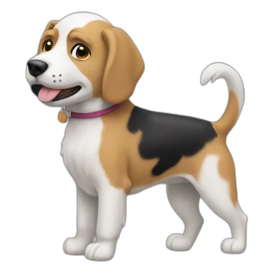 chien-qui-vend-un-stylo sticker