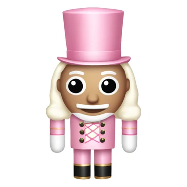 Light pink nutcracker  sticker